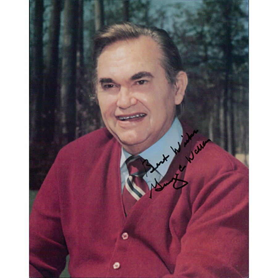 George Wallace Signed 8x10 Photo JSA Authenticated